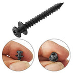 50Pcs Drywall Balck 4-in-1 Bear Claw Double Headed Picture Hangers - size: Black Zinc