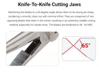 TEKTON 8 Inch Long Nose Pliers | PGF10008 - [Old Version] - color: Serrated Jaw, size: 8 Inch Straight