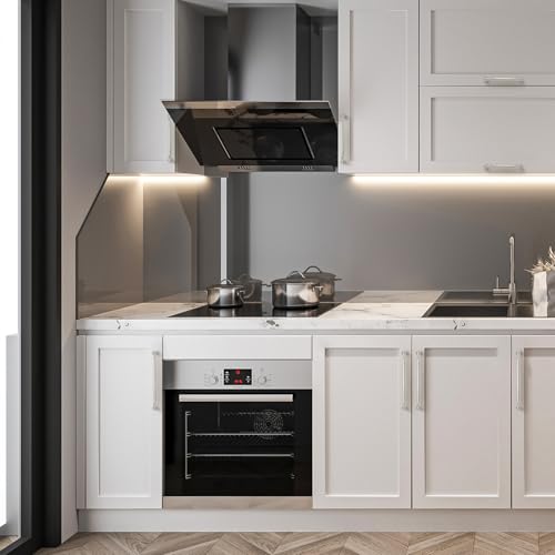HOME EDIT Brushed Nickel Cabinet Handles 3 Inch Pulls 10 Pack - color: Brushed Nickel, size: 3 inches Hole Center