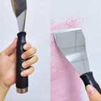 2 Pack 3 Inch Bent Scraper, Heavy Duty Stainless Steel Scraper