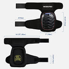 WORKPRO Knee Pads, Heavy Duty Gel Cushion Protector - style: Strap