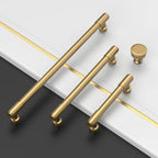 Asidrama Champagne Bronze Kitchen Cabinet Pulls,5 Inch,10 Pack - color: Champagne Bronze, size: 5" Hole Center