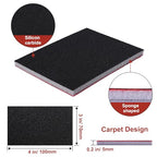 22 Pcs Sanding Sponge 1500 Grit Sandpaper Assortment, Washable & Reusable Sanding Blocks for Wood, Metal, Drywall, Glazing, Wet Dry Sandpaper for Smooth Finishing - size: 1500 Grit