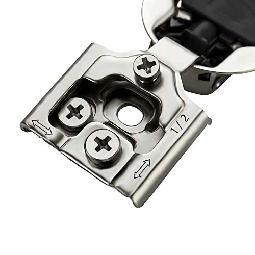 Soft Close Hinges for Kitchen Cabinet Hinges, 1/2 Inch Overlay, 10 Pack - size: 1/2 inch Overlay