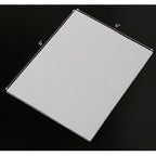 8-Pack Furniture Felt Pads 1/5" Thick Self-Stick Heavy Duty Sheets Wood Floor Protector(White) - color: White