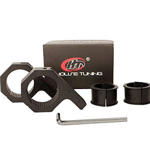 HOUSE TUNING Roll Bar Clamps 2.5 inch, Roll Bar Clamp Bracket, Led Light Mount, Tube Light Mount (2.5" Clamp - Pack 2) - size: 2.5"