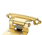 Ravinte Gold Cabinet Hinges, 1/2 Inch Overlay, 60 Pack (30 Pairs) - color: Gold