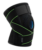 Bodyprox Knee Brace with Side Stabilizers & Patella Gel Pads for Knee Support - size: X-Large