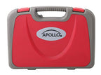 Apollo Tools 135 Piece Household Tool Set, Red DT0773 - color: Red, size: 135-Piece