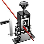 Manual Wire Stripping Machine Copper Wire Stripper Tool, Drill Powered & Hand Crank Dual Drive Wire Peeler with Tungsten Steel Blade, Adjustable Scrap Wire Stripper for Copper Recycling