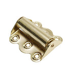 Litepak Screen Door Hinge Professional Grade Hardware Self-Closing Easy Install (10 Pack, Polished Brass) - color: Polished Brass, size: 10 Pack
