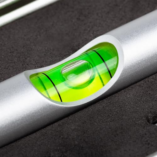 HARFINGTON 12pcs Mini Cylindrical Bubble Spirit Level Vials 4.5x12mm - size: 4.5x12mm
