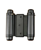 Self Closing Double Action Spring Door Hinge Saloon Matte Black 3 Inch - color: Matte Black, size: 3 Inch