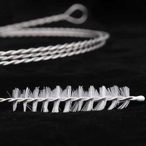 Mygeromon Flexible Drain Brush Extra Long Nylon Cleaner 59 Inches 1 PCS - color: 1 Pcs