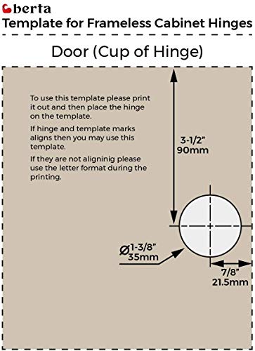 30-Pack Inset Frameless Soft-Close European Concealed Hinges - size: 30