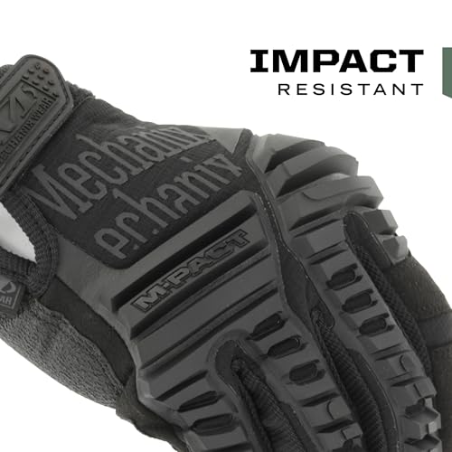 Mechanix Wear M-Pact Covert Tactical Gloves, Medium, Black - color: Black, size: Medium