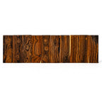 IECAP LLC Ironwood Knife Scales Exotic Wood Knifes Handles — 5.12" x 1.25" x 0.37", 10 Pieces — Natural Wood Handle Material – Blanks Scales Tool Grips for Custom Knives DIY Crafts