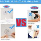 YEYA No Drill Anti tip Furniture Straps Wall Anchors 4 Pack - size: Upgraded 4P