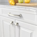 Amerdeco 10 Pack Brushed Satin Nickel Cabinet Pulls 5" - color: Brushed Satin Nickel, size: 5" hole center