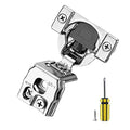 Ravinte 1-1/2 Inch Overlay Soft Close Hinge Kitchen Cabinet Hinges 50 Pack - size: 1-1/2 inch Overlay