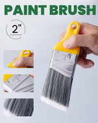 Voomey Paint Bucket Hand Held 4in Foam Rollers Kit 18pcs for Detail Work - color: Paint Bucket Kit & Foam Rollers
