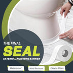 Toilet Flange Repair Kit & Elastic Wax Ring with Caulk Tape, Universal Fit - style: TF02-RI Flange Kit