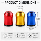 Magnetic Screw Holder Set, 3 PCS Bit Magnetizer Rings with 3 PCS PH2 Screwdriver Bits, Strong Magnetic Drill Bit Holder for 1/4 Inch Hex Bits, Magnetic Screw Holder for Drill, DIY Repair Tool