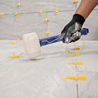 QEP 16 oz. Pro Rubber Floor Mallet with 11.5 in. Plastic Handle 61625