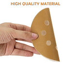 5-Inch 8-Hole Hook and Loop Sanding Discs, Orbital Sander Sandpaper Discs, 100 Pieces Round Sandpaper Set, 220 Grit - size: 220-Grit