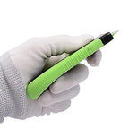 EHDIS Car Sticker Remover Glass Cooktop Razor Scraper with 10pcs Replace Blades for Label,Glue,Paint,Adhesive Remover,Oven Door, Stove Cleaning (Green) - color: Green