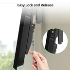 USX MOUNT Fixed TV Wall Mount for 65-120 inch Flat TVs up to 220 Lbs, Low Profile Wall Mount TV Bracket fits 16" 18" 24" 32" Stud Spacing, Max VESA 900x600mm for Most 100 98 90 85 86 inch TV - size: 65-120 inch