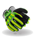 MAGID T-REX HPPE Construction Impact Gloves, ANSI Level A5, 12 Pair - size: 10/XL, style: 12 Pair