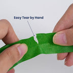 Adhes Green Masking Tape Painters Tape 1 Inch x 55 Yards - size: 1‘’ x 55yds