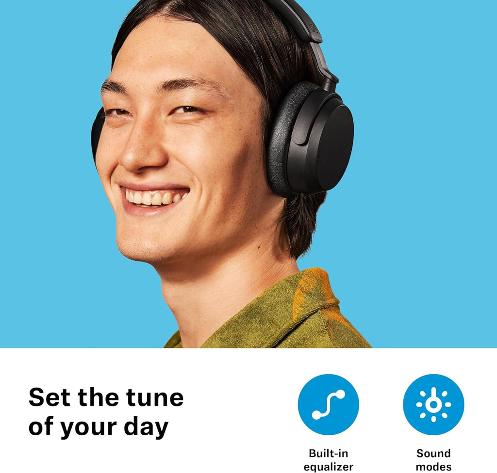 Sennheiser Accentum Noise-Cancelling Wireless Over-Ear Headphones - Black