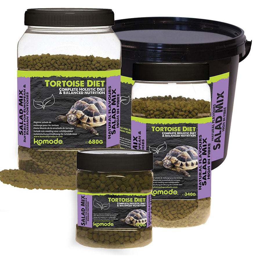 High-Fibre Komodo Tortoise Salad Mix
