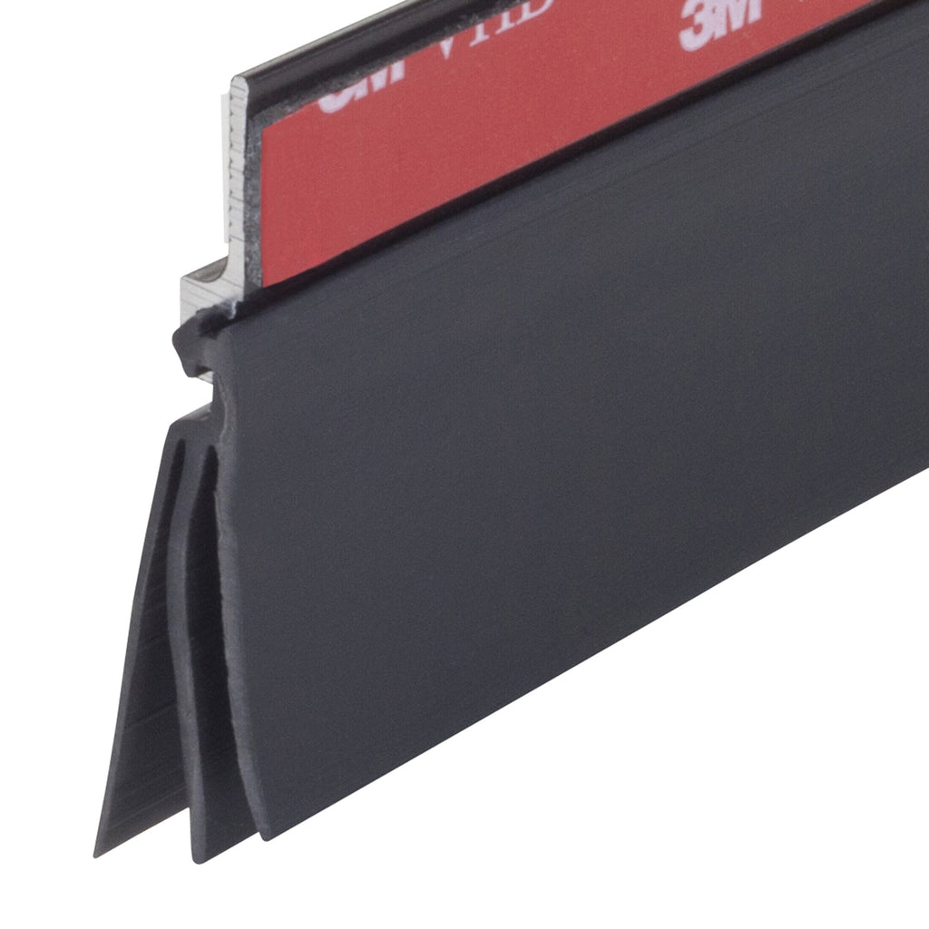 Aluminum and Vinyl CINCH® Self-adhesive Door Sweep