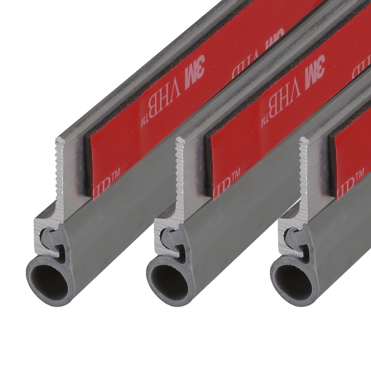 Aluminum and Vinyl CINCH® Self-adhesive Top and Sides Door Seal Kit