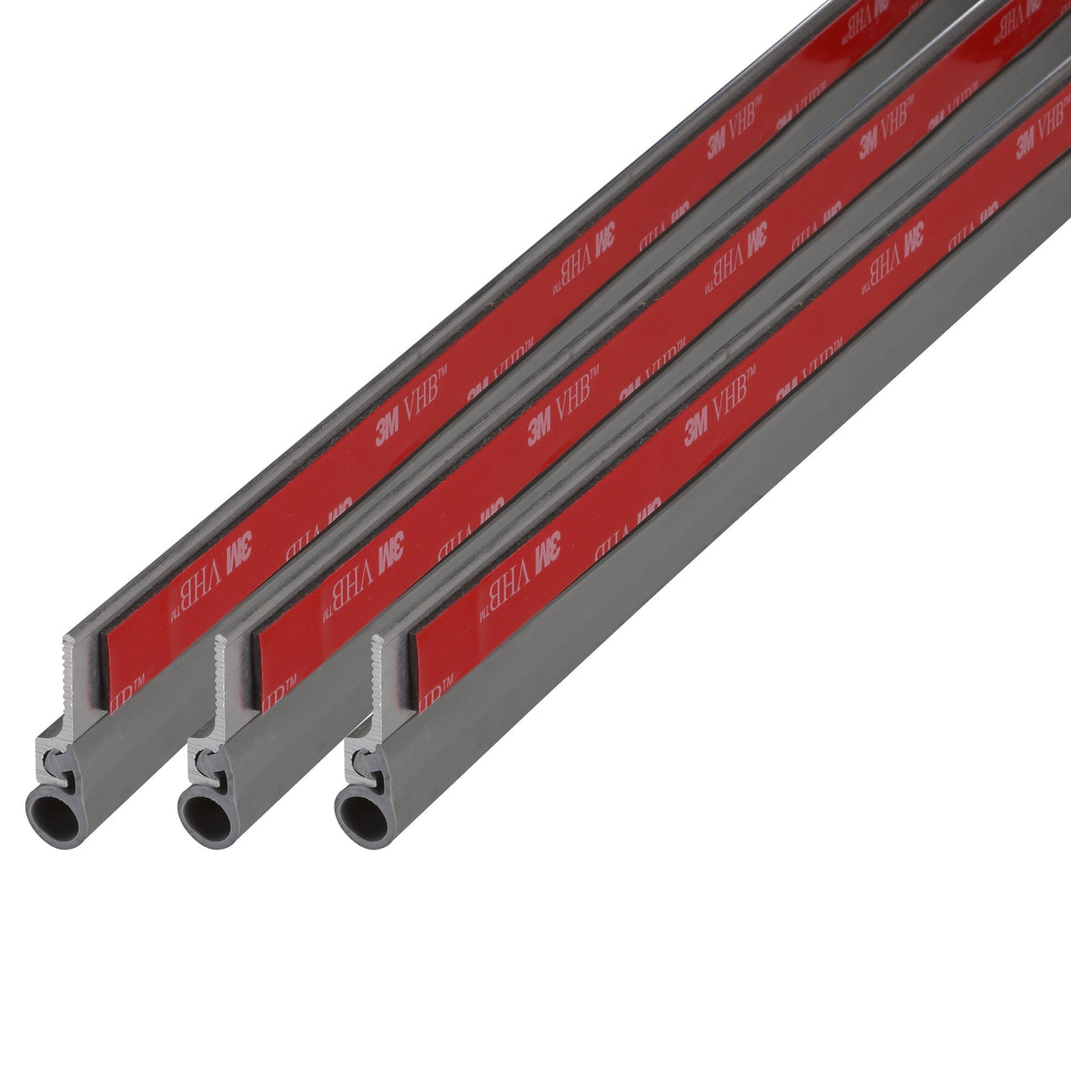 Aluminum and Vinyl CINCH® Self-adhesive Top and Sides Door Seal Kit