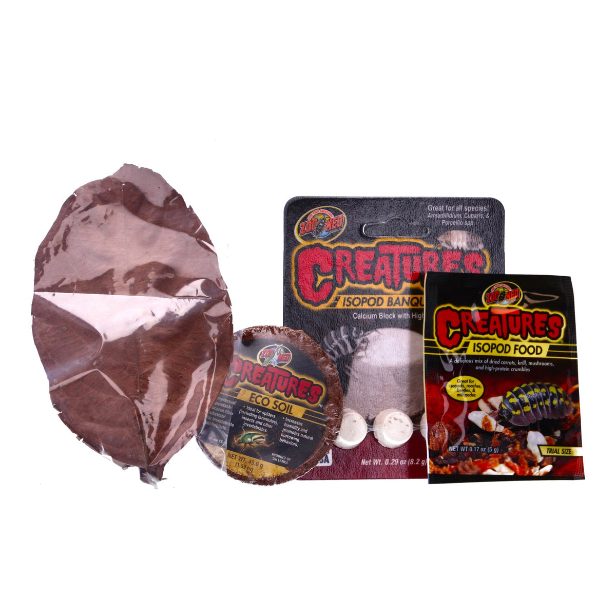 Zoo Med Creatures Roly Poly Isopod Habitat Kit with Substrate