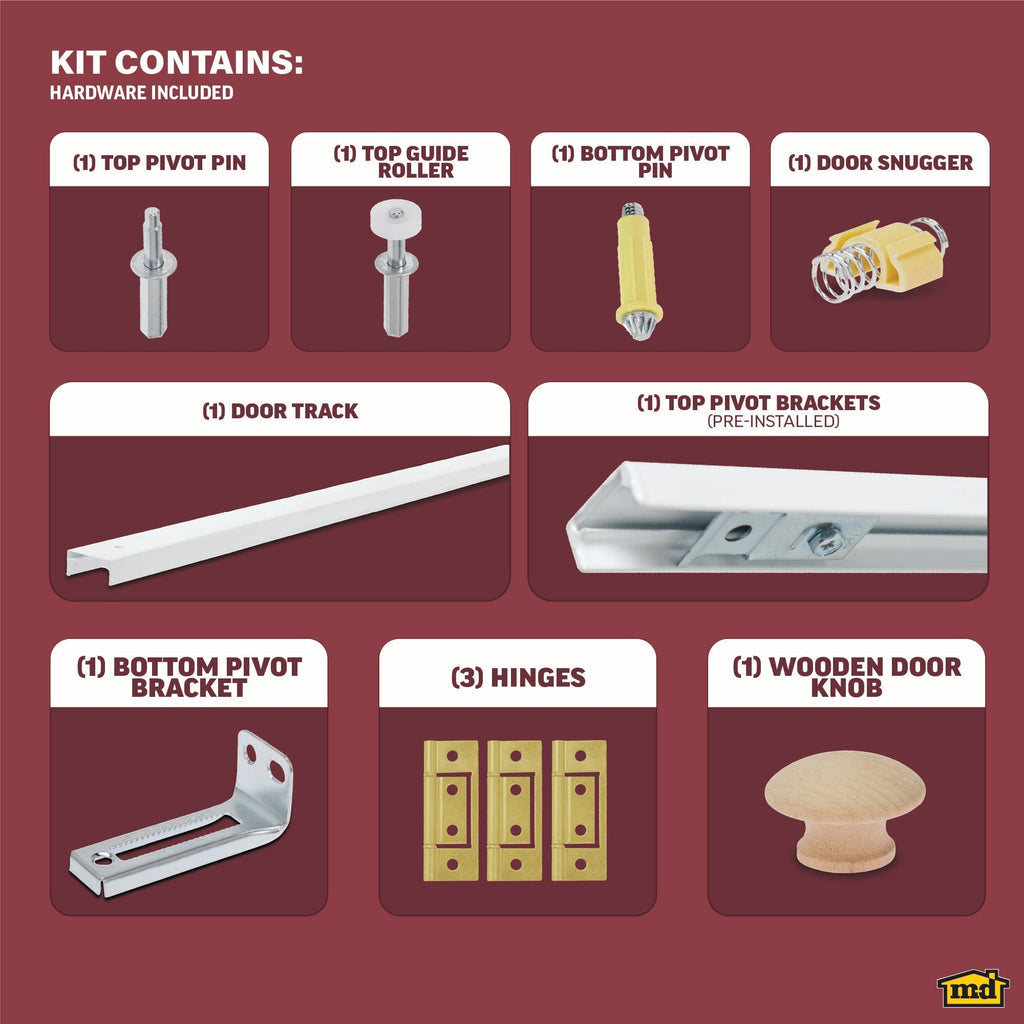 Track & Hardware Kit for Bi-fold Door