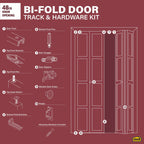 Track & Hardware Kit for Bi-fold Door