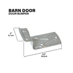 Heavy-Duty Door Bumper for Exterior Barn Doors