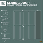 Track & Hardware Kit for Sliding Doors