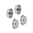 3/4" Flush Finger Pull for Sliding Doors
