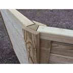 Slotted Corner Post (Angled for 30/45 Degrees) for 2.1m Fence