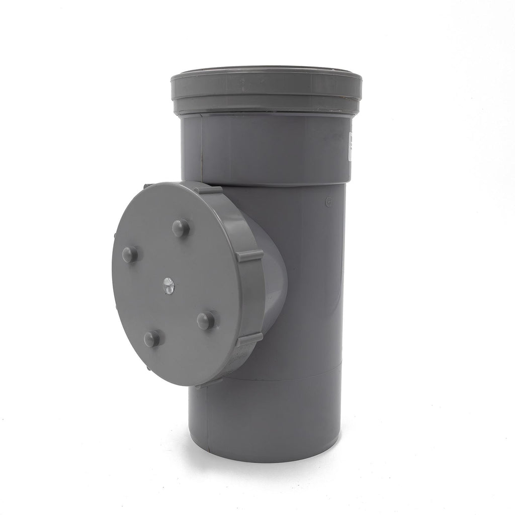 Example of 110mm Soil Straight Access Pipe (Single Socket)