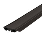 36 in. Brown Vinyl Concealed Screw/Nail-on Under Door Seal