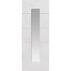 4 Line Horizontal Primed Glazed Internal Door - 1981mm x 762mm
