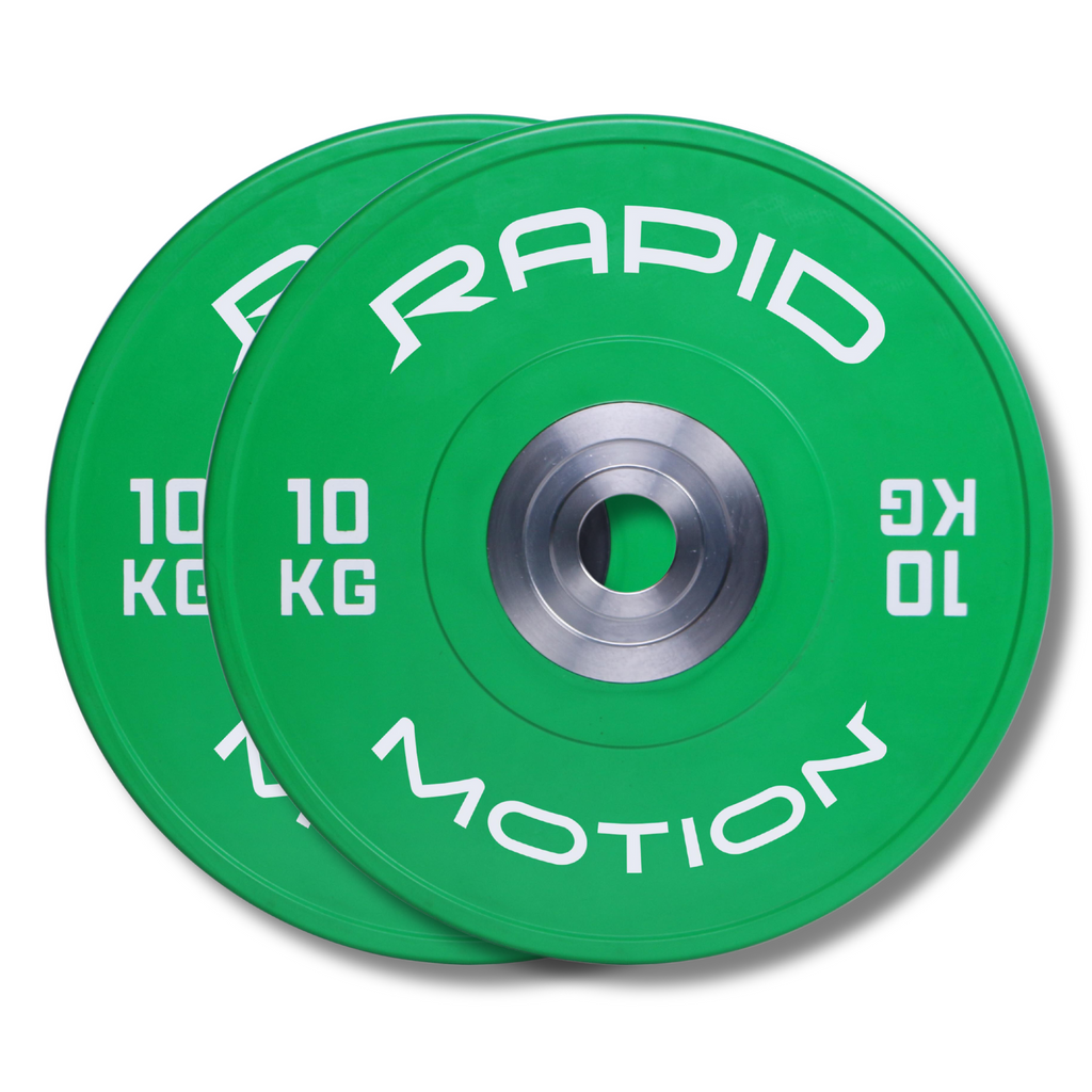 Rapid Motion Olympic Colour Bumper Plates Package 70/100/150kg set