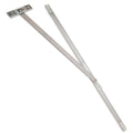 500mm Passivated Steel Door Restrictor
